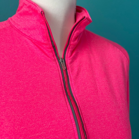 Slazenger Ladies Neck Zip pullover - Picture 2 of 5